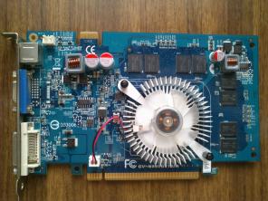 видеокарта PCI-Express nVIDIA GeForce 8600GS 512MB(GV-N860G512IA)